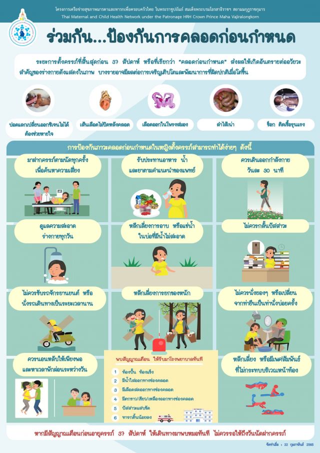 ร่วมกัน...ป้องกันการคลอดก่อนกำหนด