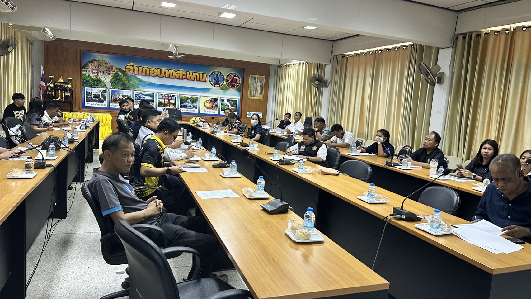 🎆ประชุมเตรียมความพร้อมในการจัดงาน “ท่องเที่ยวบางสะพาน ตำนานเมืองทอง” ครั้งที่ 2/2569